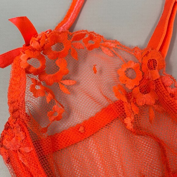 Agent Provocateur Brittnie Orange Bra 36D - Picture 9 of 16